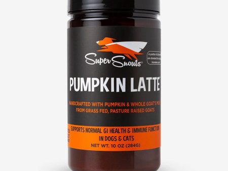 Super Snouts Dog Super Pumpkin Latte 10Oz on Sale