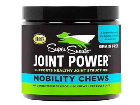 Super Snouts Dog Joint Power Chew Mussel 60Ct Fashion