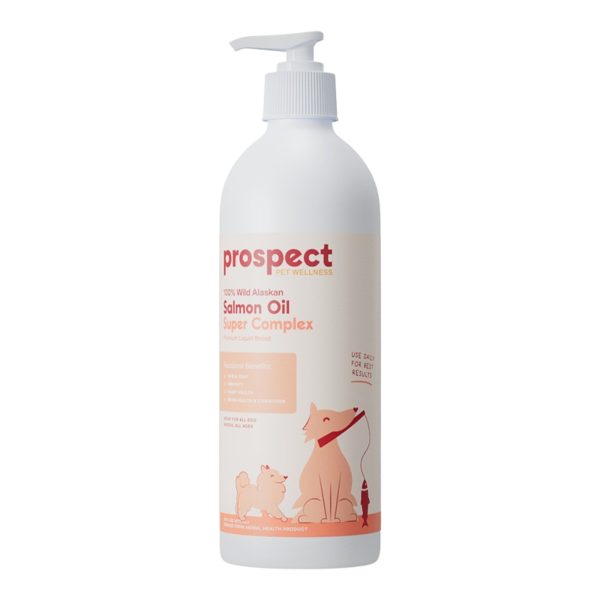 Prospect Pet Wellness Dog Premium Liquid Boost Salmon Oil 16oz. Online