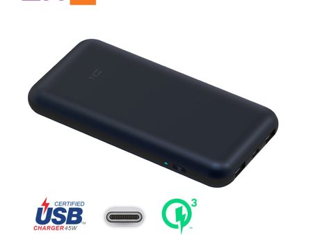 Xiaomi ZMI 15000mAh USB-C Power Bank USB PD 2.0 Power Delivery Quick Charge 3.0 with Type-C Charger for Macbook Mi laptop Discount