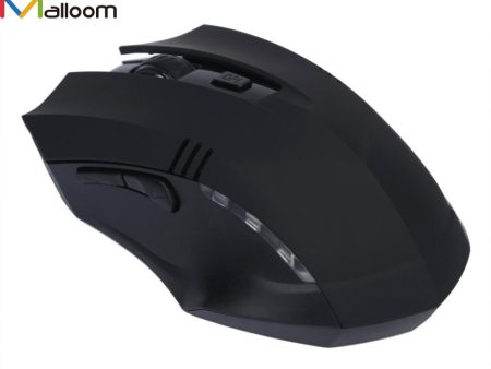 Malloom 2017 Portable Gaming Mouse Gift Sale Computer Accessories 2.4G 2000DPI Optical USB Wireless Mouse Mice For Laptop PC For Discount