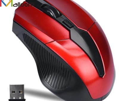 2017 Hot Sale USB Receiver 2.4GHz Optical Wireless Mouse Cordless Mice for PC Laptop ComputerSem fio Rato para&29 Cheap