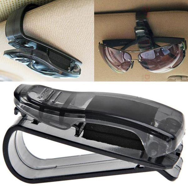 Car Sun Visor Glasses Sunglasses Ticket Receipt Card Clip Storage Holder on Sale