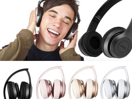 Bluetooth Foldable P47 Headset Stereo Headphone Earphone for iPhone Online Sale