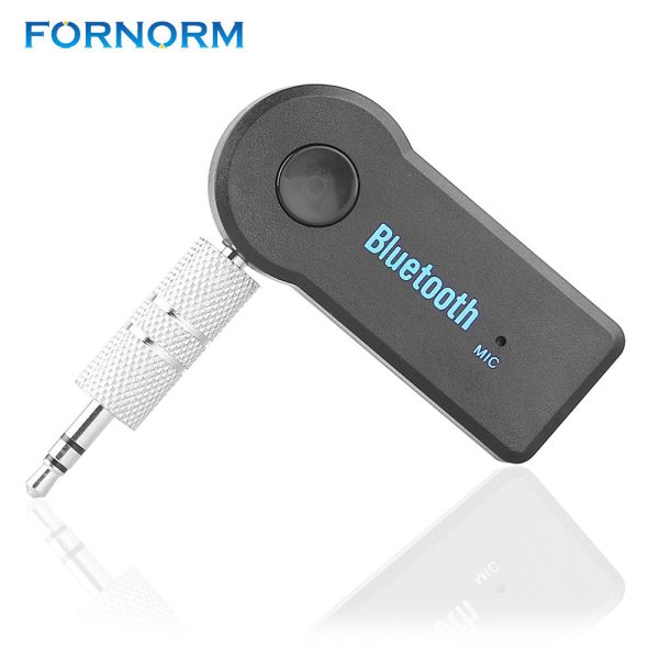 FORNORM 3.5mm Car Bluetooth Audio Music Receiver Adapter Auto AUX Streaming A2DP Bluetooth Receiver for Car Speaker Headphone Supply