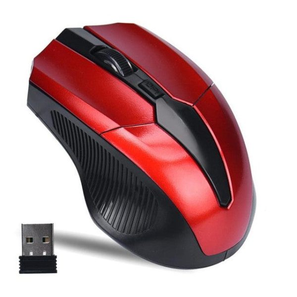 2017 Hot Sale USB Receiver 2.4GHz Optical Wireless Mouse Cordless Mice for PC Laptop ComputerSem fio Rato para&29 Cheap