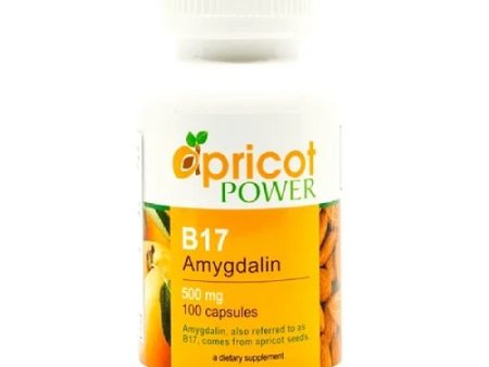 Apricot Power B17 Amygdalin 500mg 100  Capsules Supply