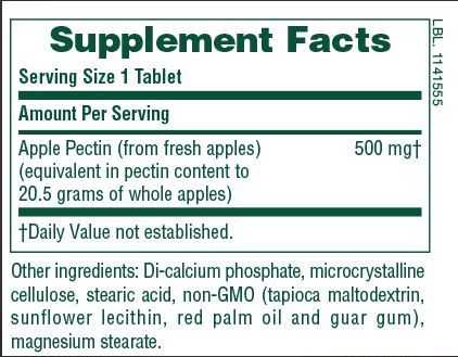 Apple Pectin 500 mg Tablets Online Hot Sale